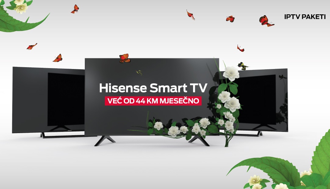 U m:tel ponudi pametni televizori “Hisense” na rate